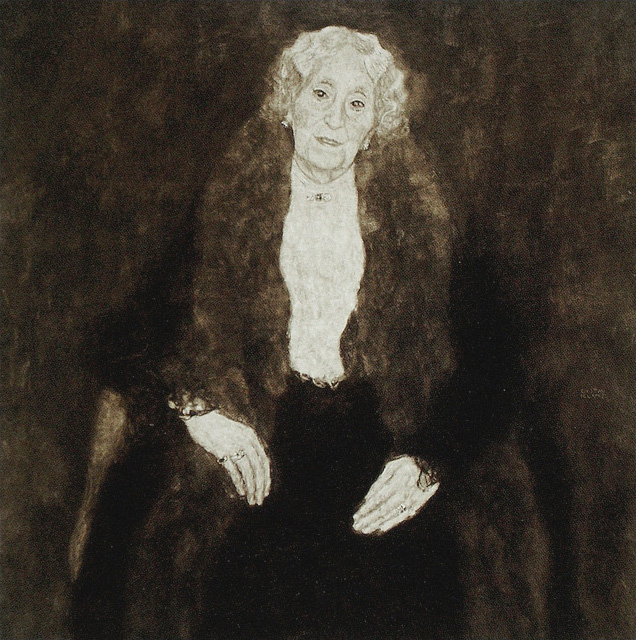 Gustav Klimt - Portrait of Charlotte Pulitzer 1915